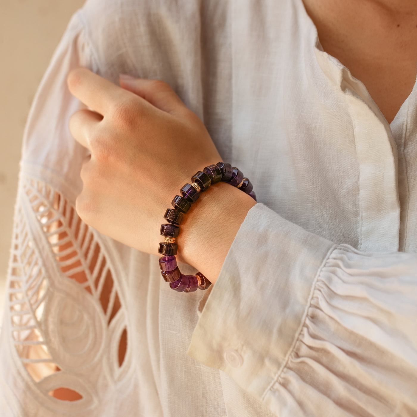 Amethyst Power Bracelet