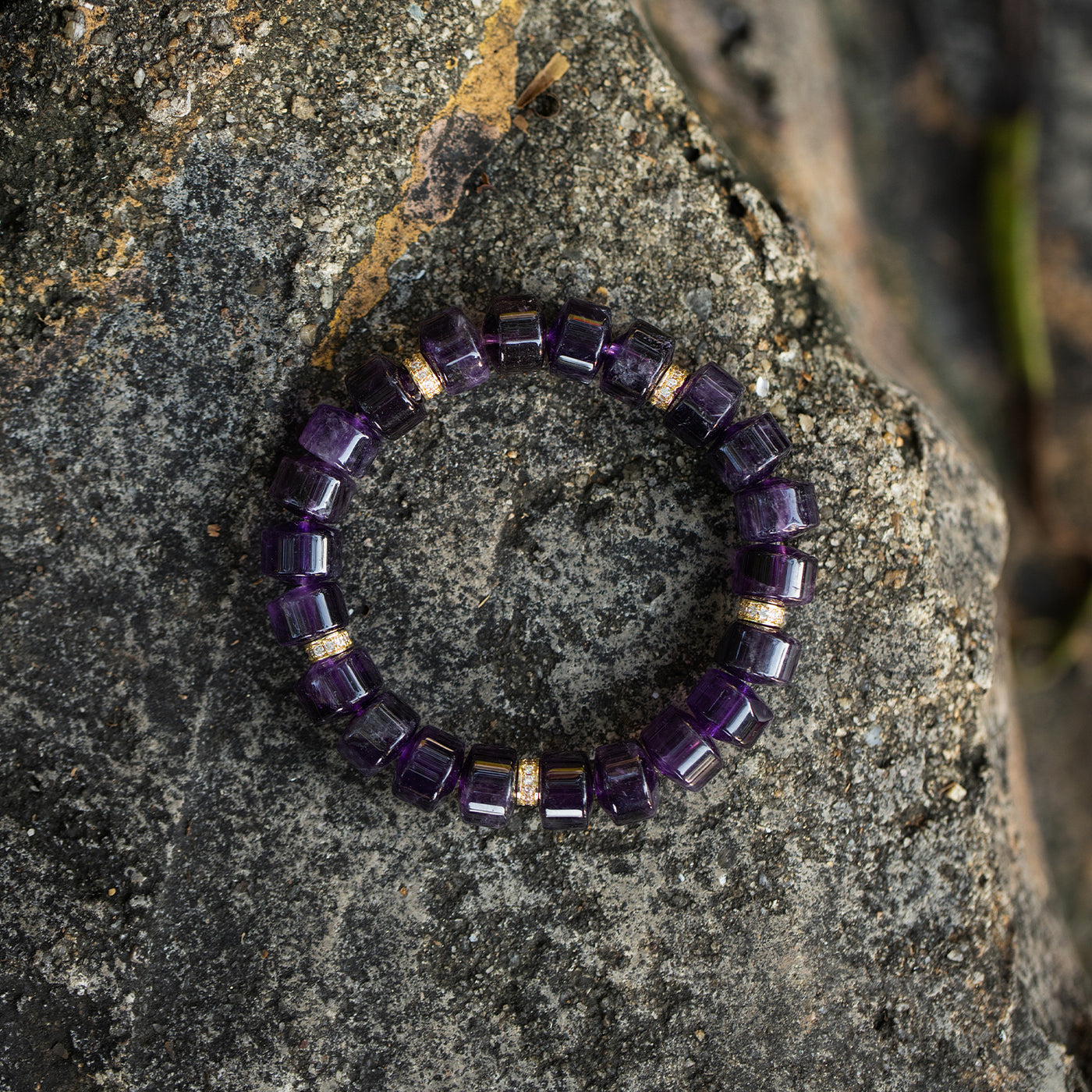 Amethyst Power Bracelet