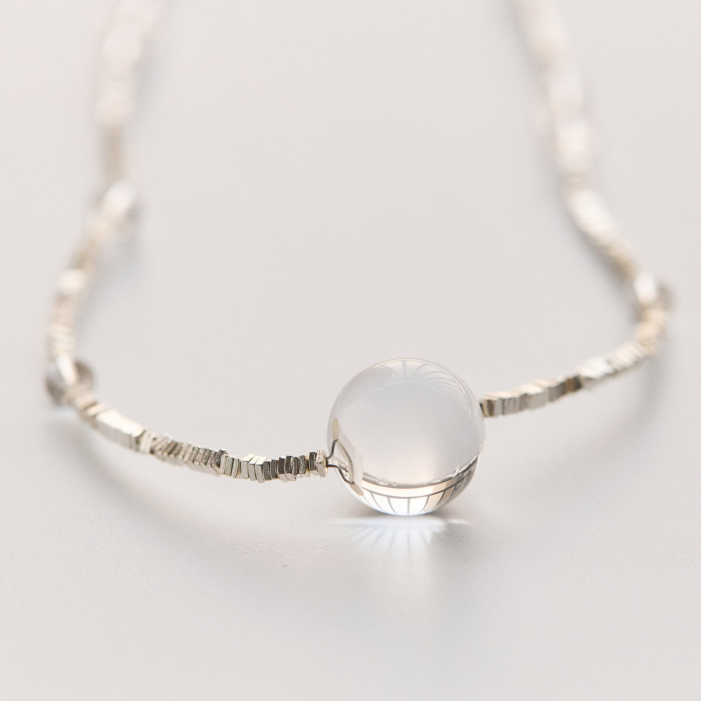 Silver Light Necklace