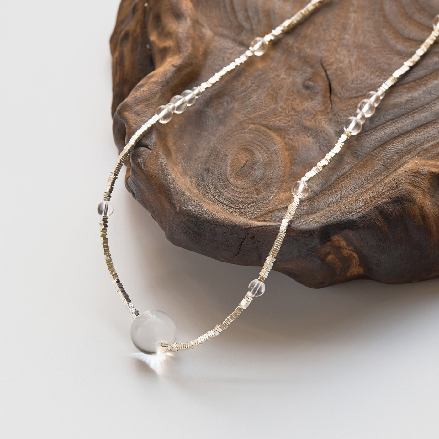 Silver Light Necklace
