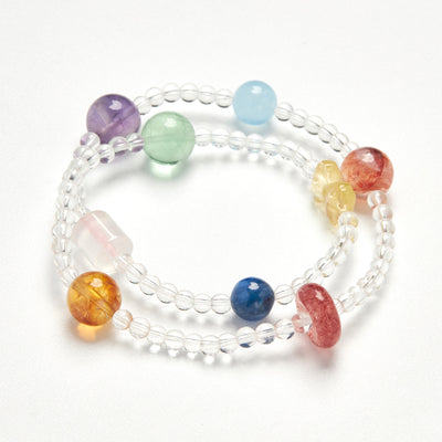 Aurora Blossom Double-Wrap Bracelet