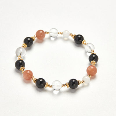 Solar Harmony Shield Bracelet