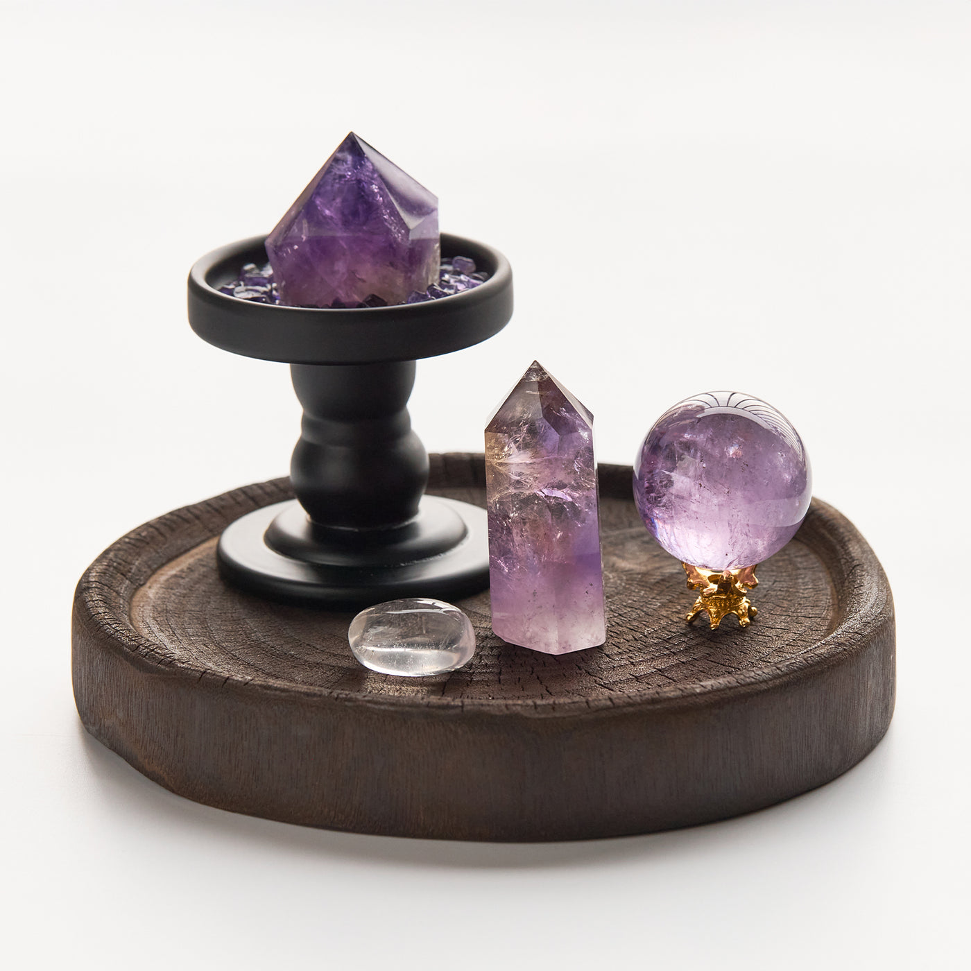 Amethyst Sanctuary Crystal Grid